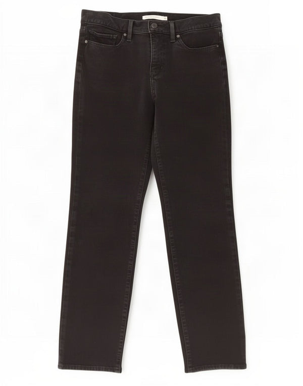 Levi's Mujer 314 Shaping Jeans Rectos W29 L28 Negro