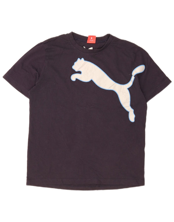 Puma Camiseta Gráfica Para Hombre Top Medium Azul Marino