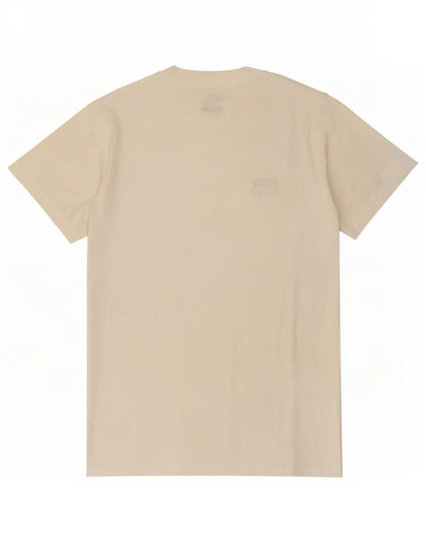 Vans Mens Classic Fit T-Shirt Top Small White Cotton