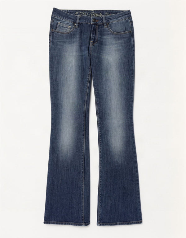 Esprit Blugi Bootcut cu talie joasă pentru femei UK 12 Medium W32 L34 Blue