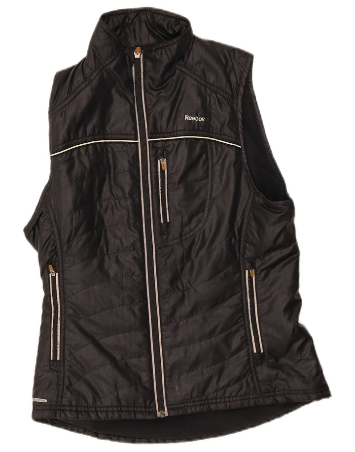Gilet imbottito Reebok da donna UK 14 medio nero