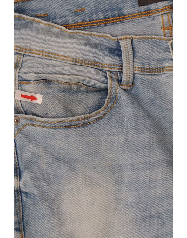 Zara Mens Slim Jeans EU 40 Medium W31 L26 Blue Cotton