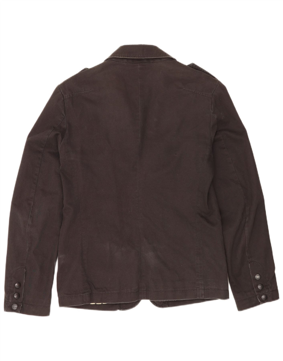 Diesel Mens Military Military Jacket UK 40 Large Black
