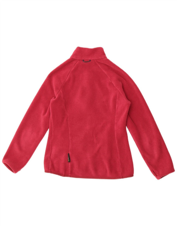 Jack Wolfskin Damen Liner Fleecejacke UK 10 Small Rosa Polyester