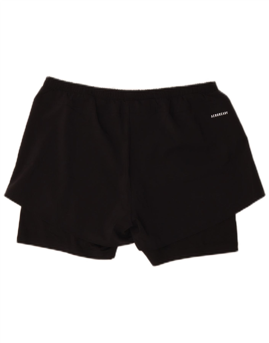 Pantaloncini sportivi Adidas da donna UK 12/14 Medium Nero Poliestere