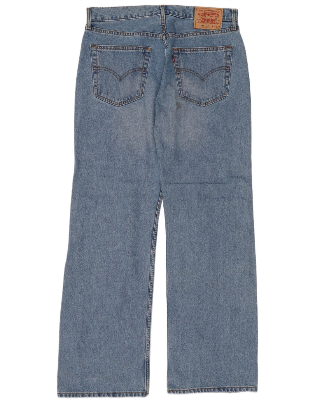 Мужские джинсы Levi's 527 Bootcut W34 L32 синие, хлопок