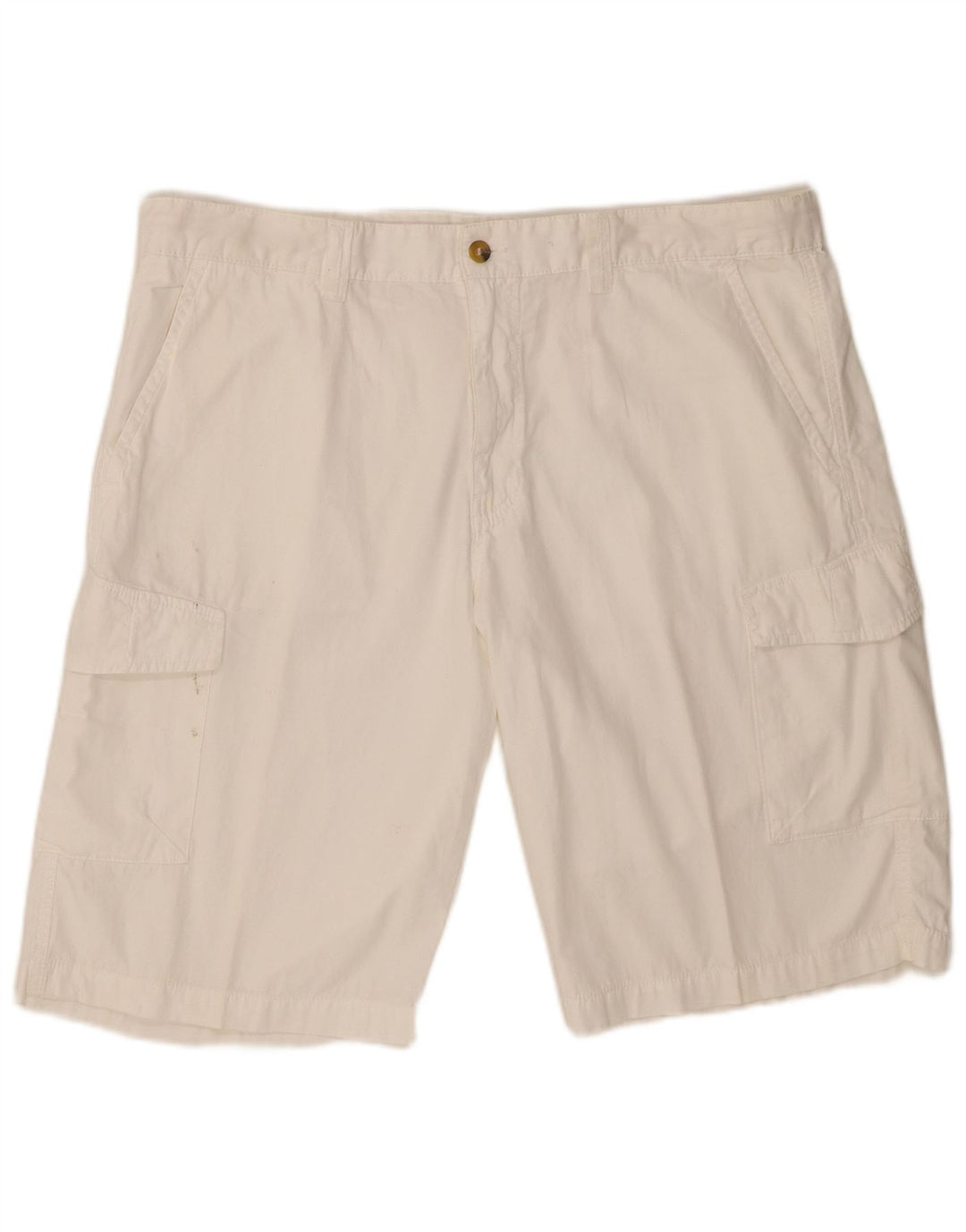 Pantaloncini cargo da uomo Slam W38 XL in cotone bianco
