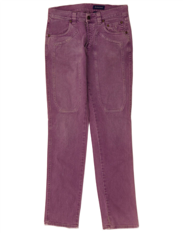 Jeans slim masculino JECKERSON W30 L32 algodão roxo