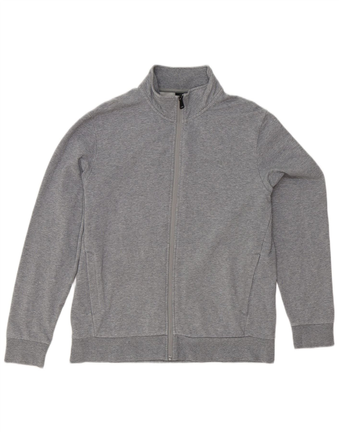 Giacca da ginnastica da uomo Hackett in cotone grigio medio