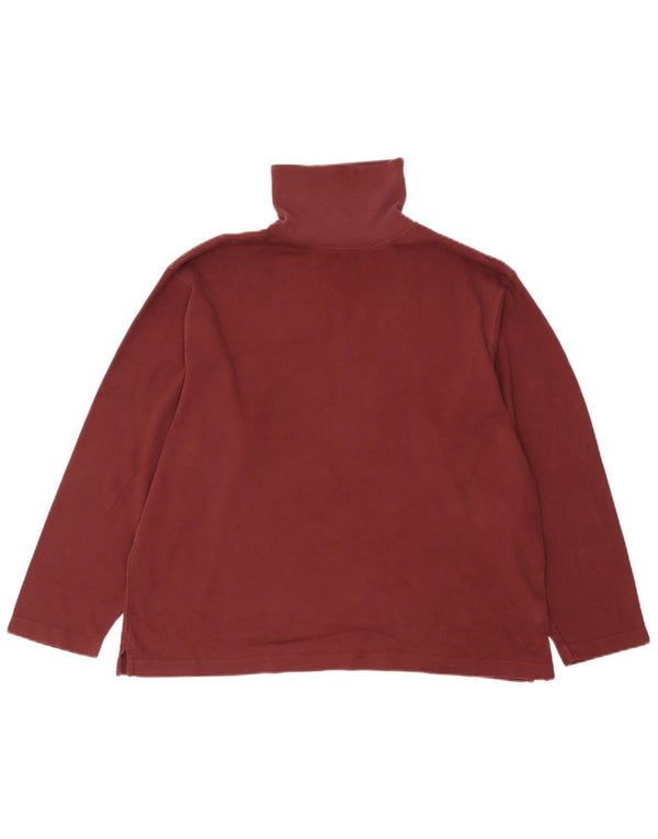 Marks & Spencer Top oversize da donna a maniche lunghe UK 16 Large Borgogna