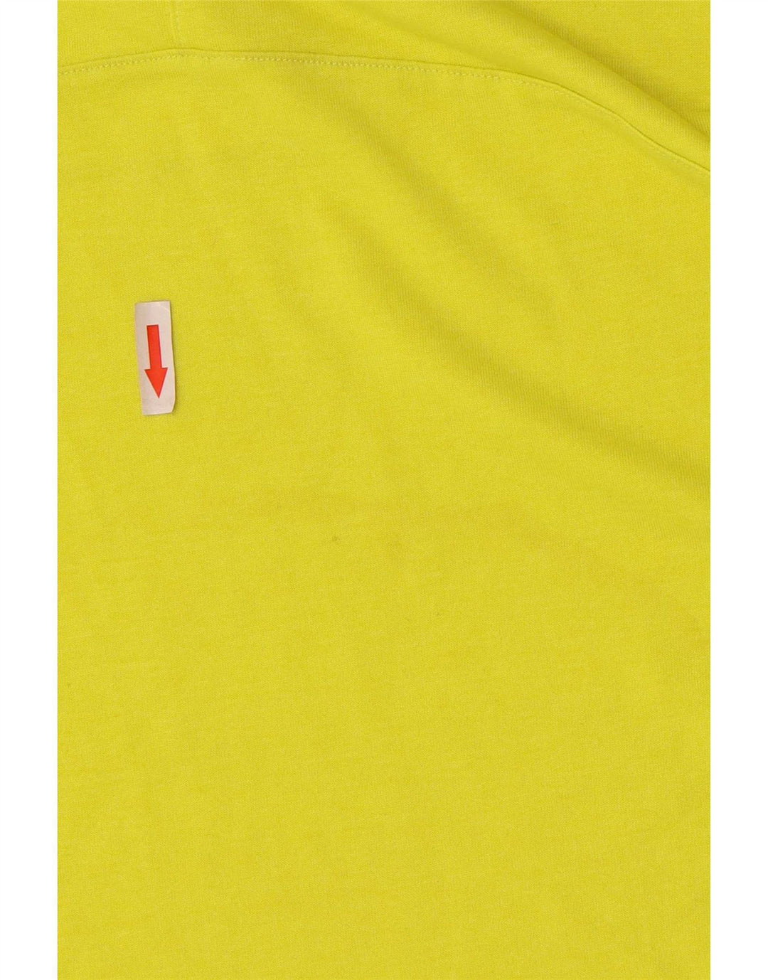Champion Mens T-Shirt Top Small Yellow Colourblock