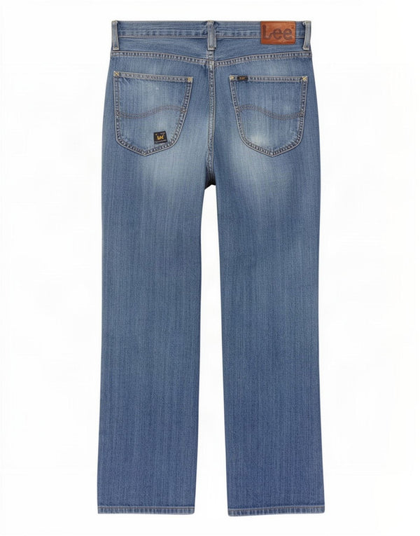 Мужские прямые джинсы Lee Brooklyn W32 L27, синий хлопок