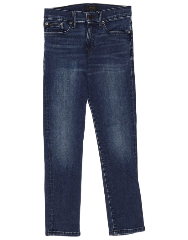 Polo Ralph Lauren Girls Skinny Jeans 10-11 Years Medium W24 L25 Blue Cotton