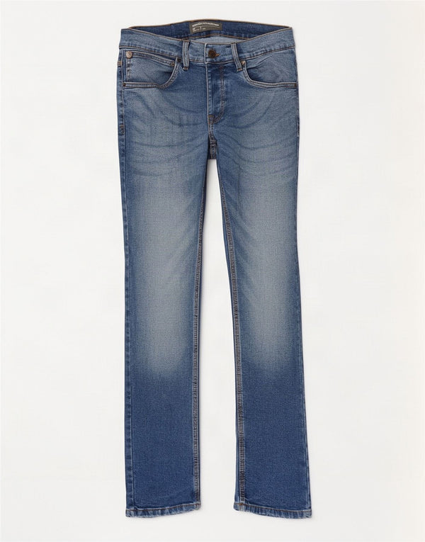 French Connection Mens Slim Jeans W32 L32 Blue Cotton