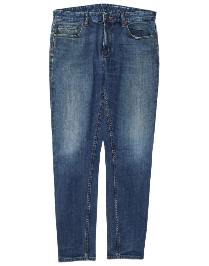 French Connection Skinny Jeans til mænd W34 L31 Blå