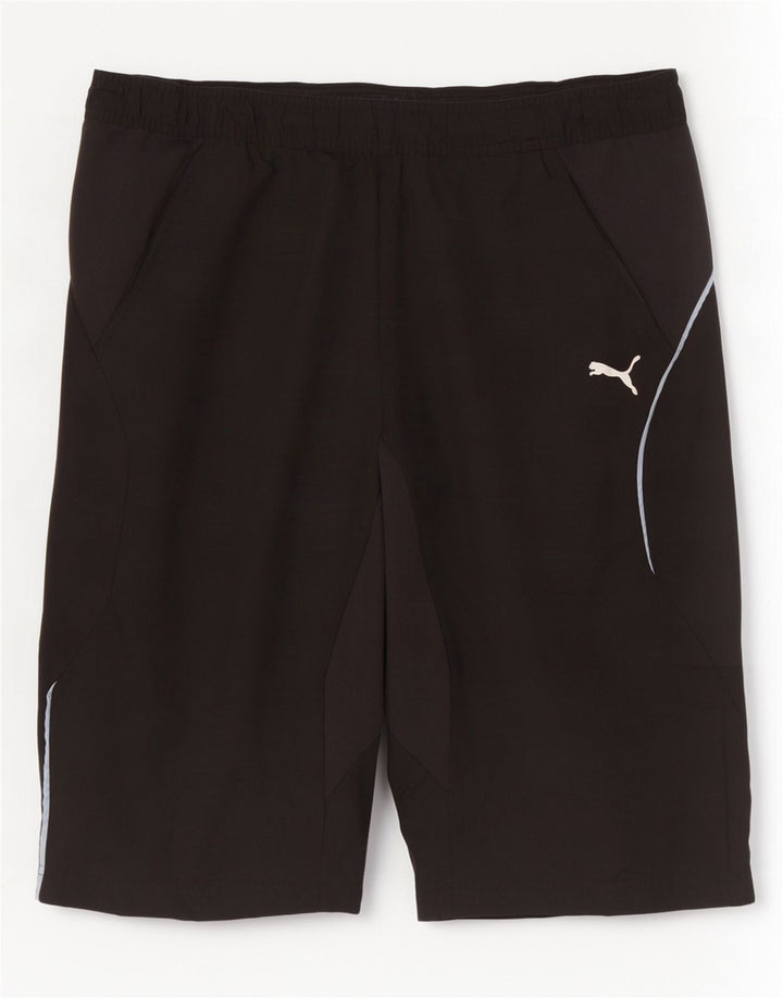 Puma Mens Bermuda Sport Shorts Médio Preto