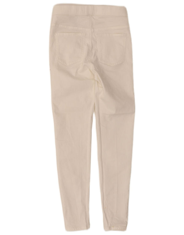 Marks & Spencer Dame Jegging Casual Bukser UK 8 Small W24 L26 White