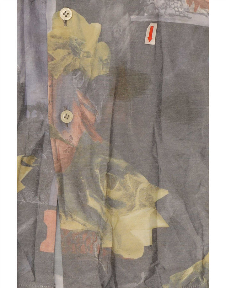 Ανδρικό πουκάμισο Comint Medium Grey Floral