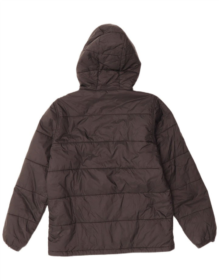 VANS Herren-Jacke mit Kapuze, gepolstert, UK 36, Größe S, schwarzes Nylon