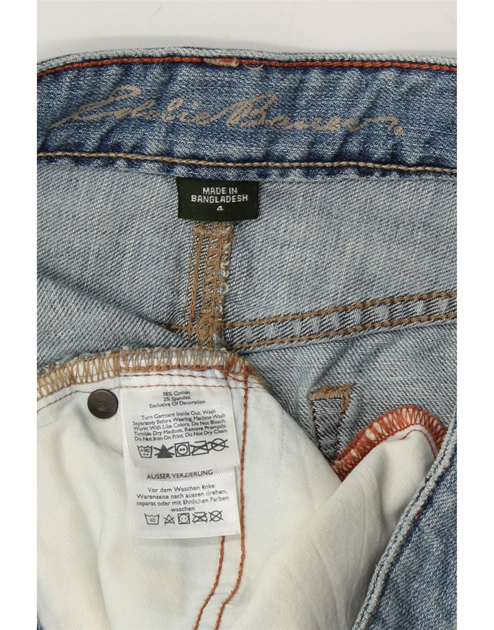 EDDIE BAUER Womens Denim Skirt US 4 Small W27 Blue Cotton Vintage Eddie Bauer and Second-Hand Eddie Bauer from Messina Hembry 