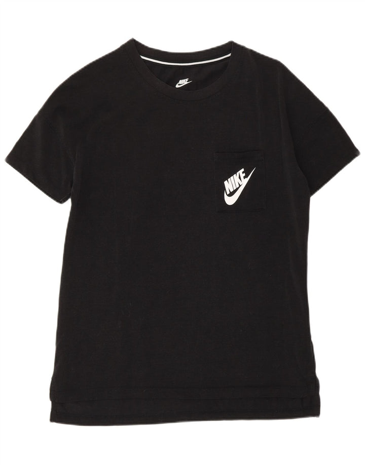 Nike Mens T-Shirt Top Small Black Modal