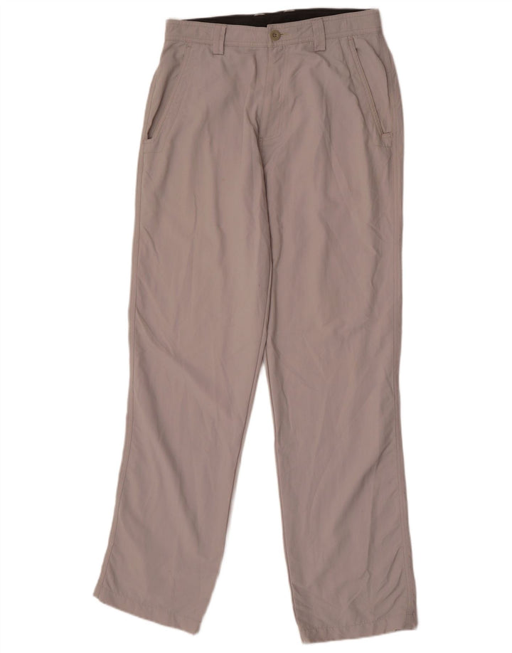 Rohan Mens Straight Chino Trousers W32 L34 Grey Polyamide