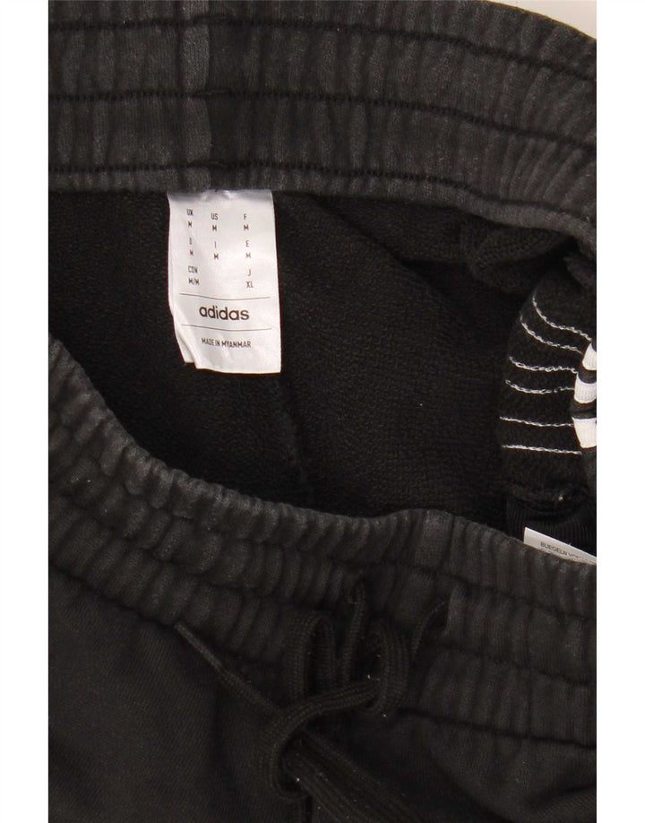 Adidas Boys Sport Shorts 13-14 Years Medium Black Cotton