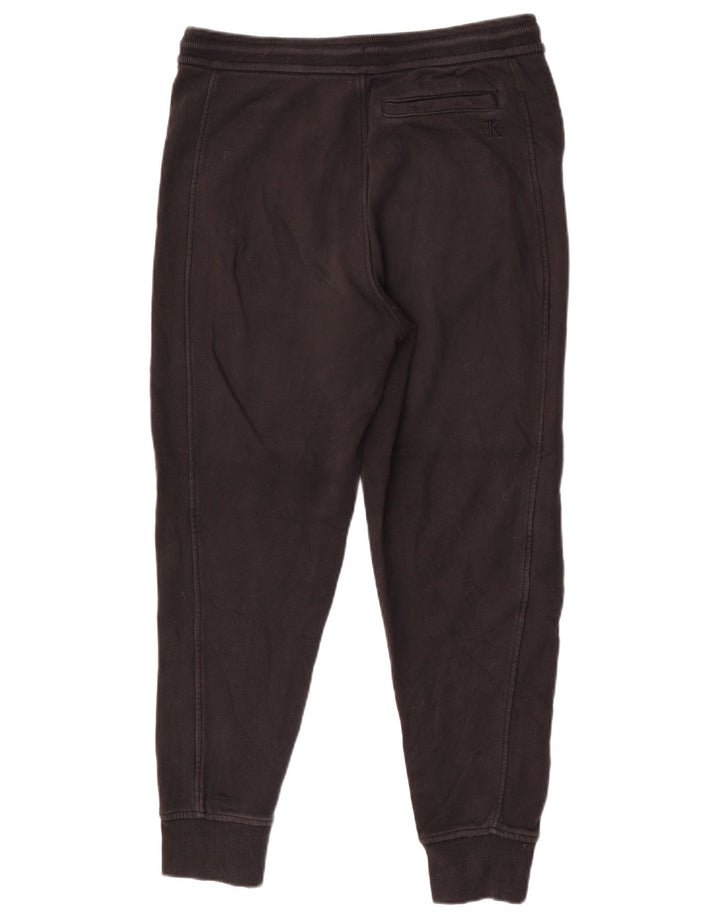 Calvin Klein Mens Tracksuit Trousers Joggers Small  Black