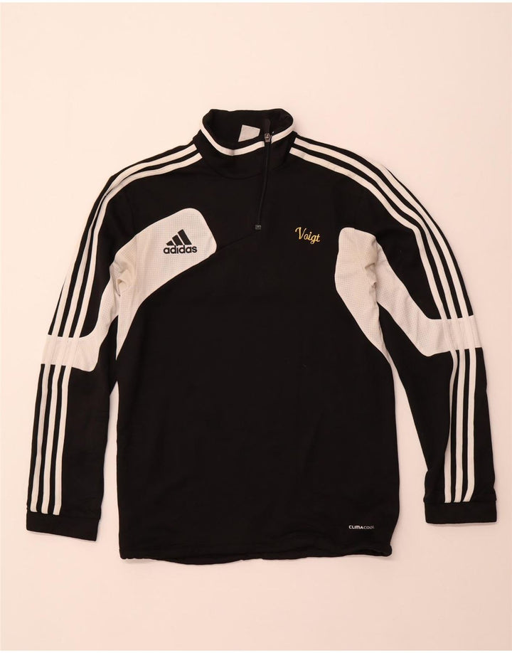 ADIDAS Mens Climacool Graphic Pullover Trening Top UK 36/38 Small Black