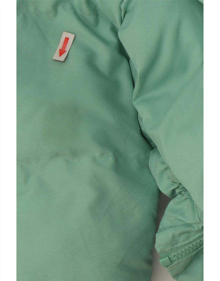Gymshark Chaqueta Acolchada Extragrande para Mujer UK 40 Poliéster Turquesa Medio