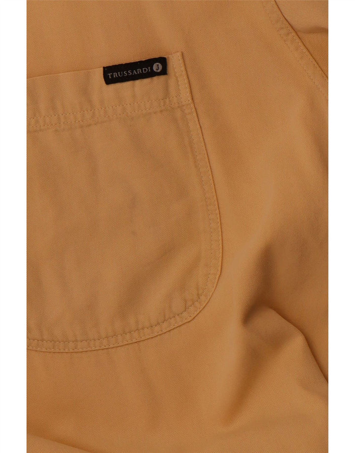 TRUSSARDI JEANS Mens Shirt XL Brown