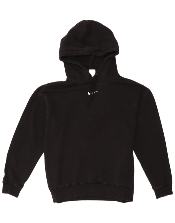 Nike Mens Loose Fit Hoodie Jumper Small Black Cotton