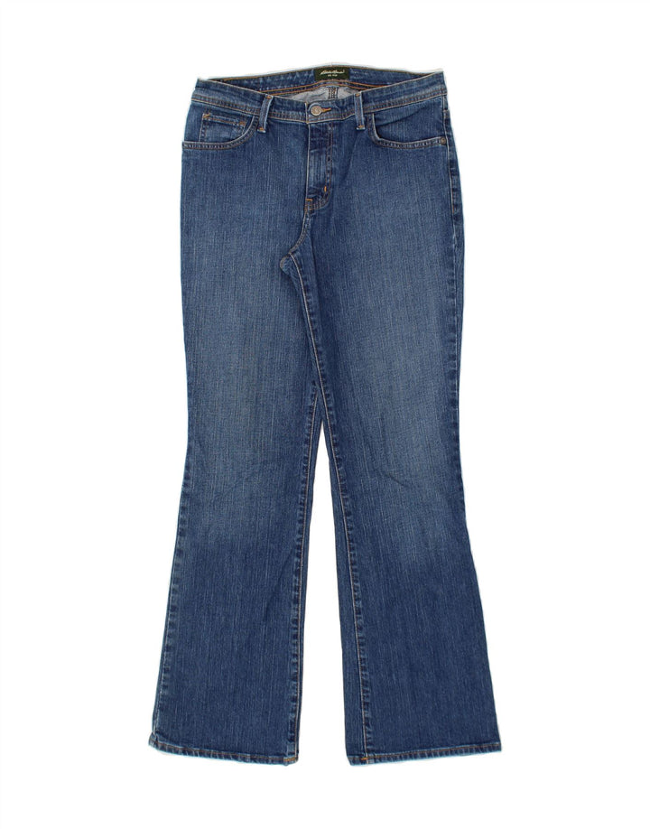 EDDIE BAUER Womens Bootcut Jeans US 8 Medium W30 L31 Blue Cotton Vintage Eddie Bauer and Second-Hand Eddie Bauer from Messina Hembry 