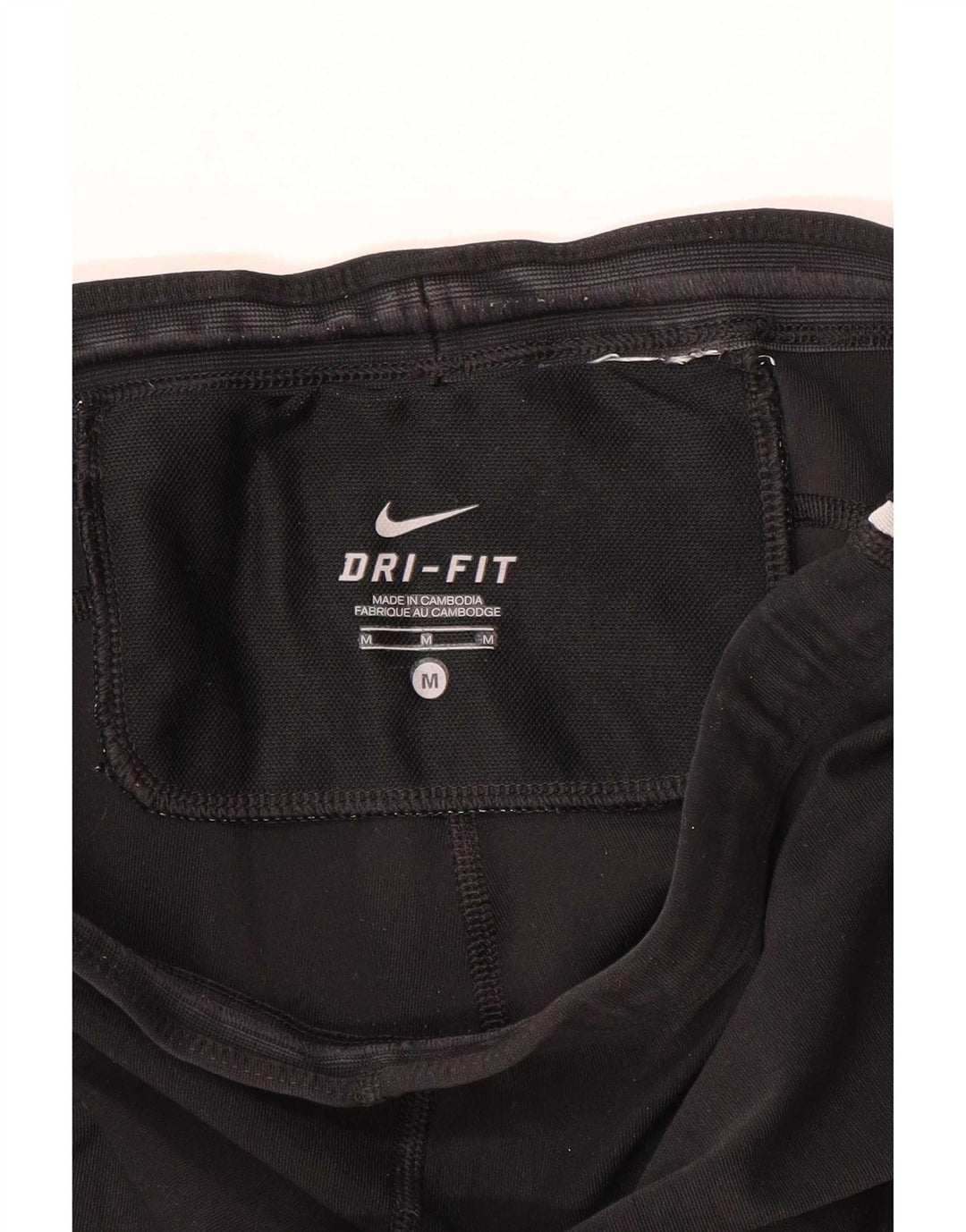 Nike Womens Dri Fit Leggings UK 12 Medium Black