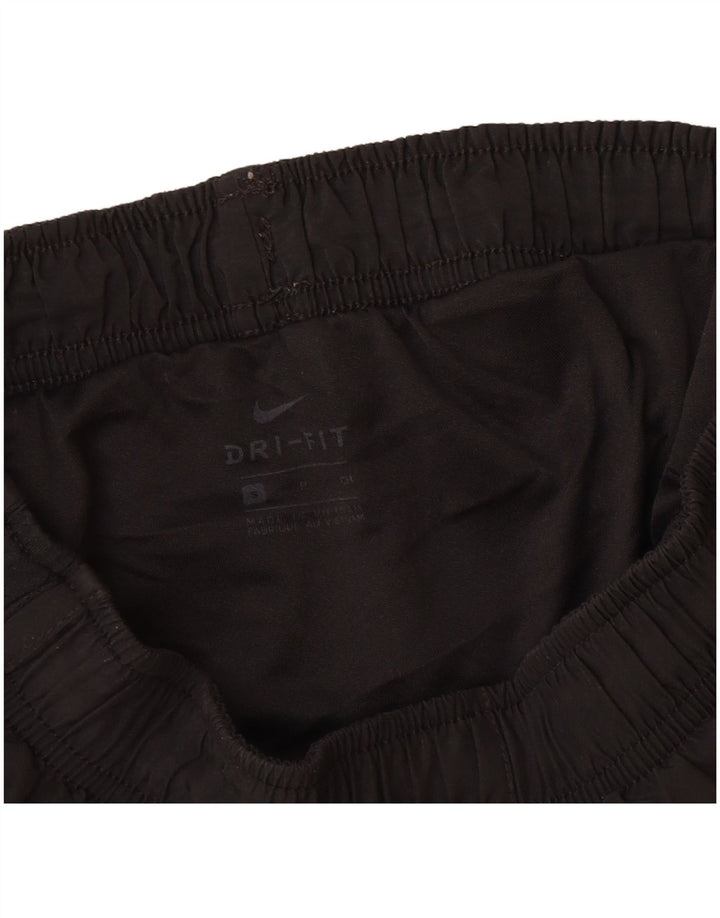 Pantaloncini sportivi Nike da donna Dri Fit UK 8 piccoli poliestere nero