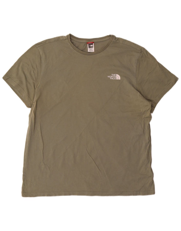 The North Face Camiseta Hombre Top XL Caqui Algodón