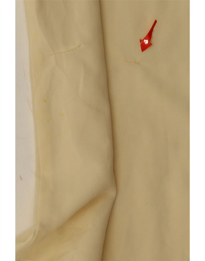 VINTAGE Womens Shirt Blouse UK 16 Large Beige Vintage Vintage and Second-Hand Vintage from Messina Hembry 