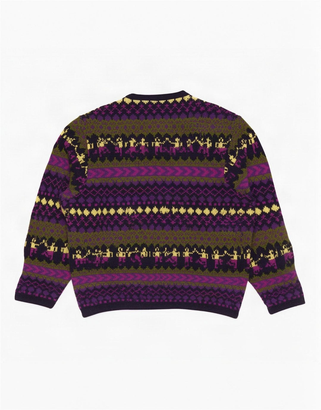 Pancari Cardigan pour femme UK 14 Medium Multicolore Fair Isle