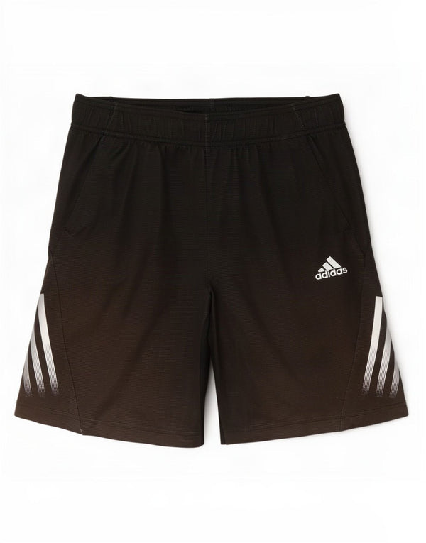 Adidas Boys Aeroready Sport Shorts 15-16 Years Black Polyester