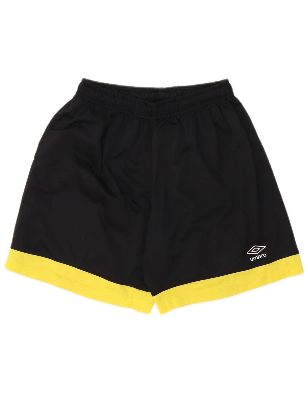 UMBRO Sportshorts til mænd Medium Sort Colourblock Polyester