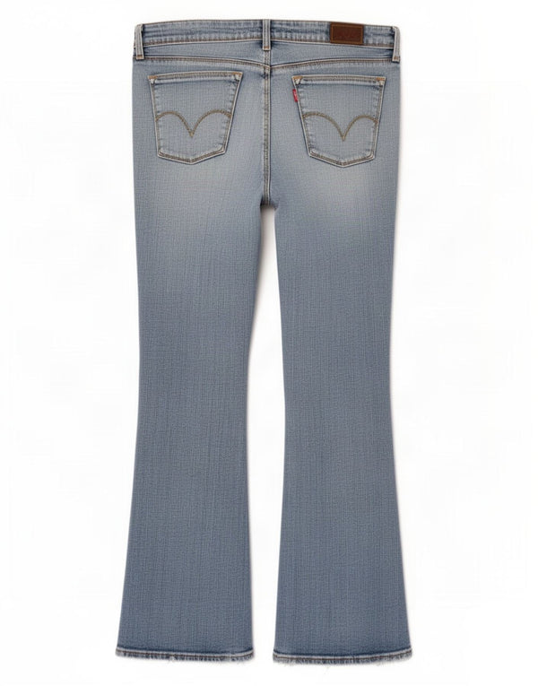 Levi's Dame 572 Bootcut Jeans W34 L32 Blå Bomuld