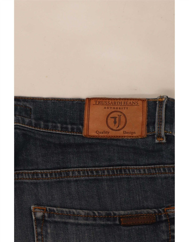 Jeans Dritti Uomo Trussardi W32 L28 Blu