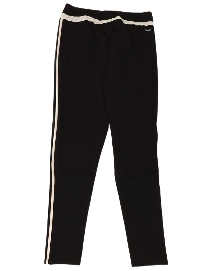 Adidas Boys Climacool Tracksuit Trousers 13-14 Years  Black Polyester