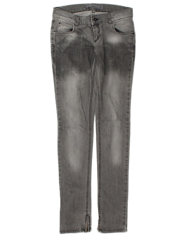 Zara Vaqueros Pitillo Mujer EU 36 XS W26 L32 Gris