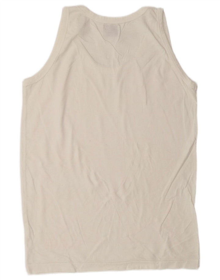 Canotta grafica da uomo Jack & Jones piccola bianca