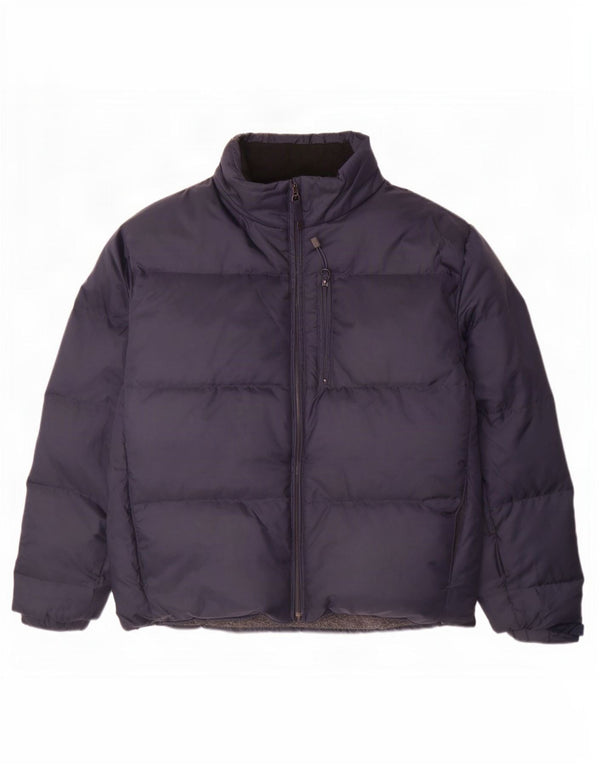 Gap Mens Padded Jacket UK 38 Medium Navy Blue