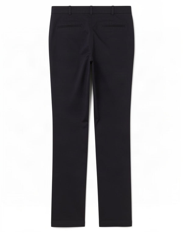 Pantaloni casual dritti da donna Massimo Dutti EU 38 Small W28 L32 Blu navy