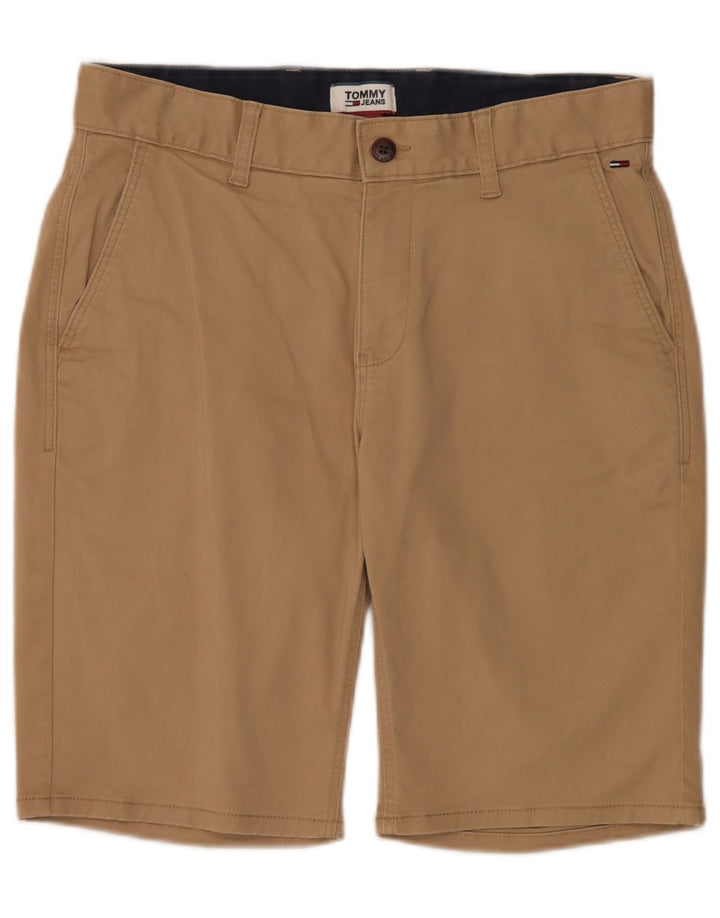 Tommy Hilfiger Mens Chino Shorts W32 Medium Beige Cotton