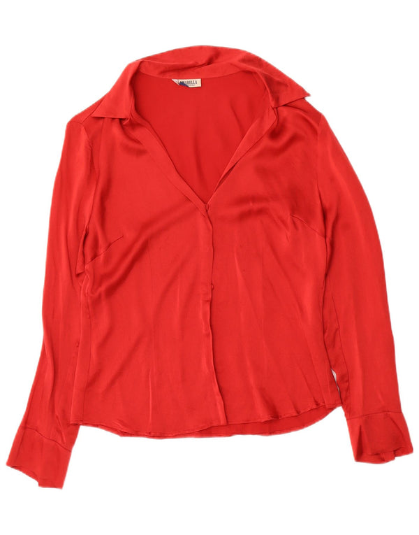 Marella Blusa para mujer UK 44 Grande Rojo
