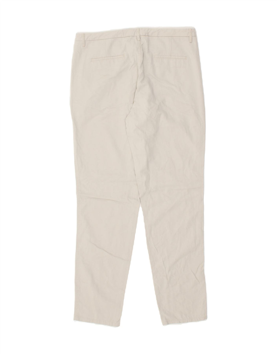 MASSIMO DUTTI Womens Slim Chino Trousers EU 36 XS W31 L27 Grey Lyocell | Vintage Massimo Dutti | Thrift | Second-Hand Massimo Dutti | Used Clothing | Messina Hembry 